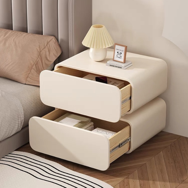 Harlow Bedside Table - Wood Home HK